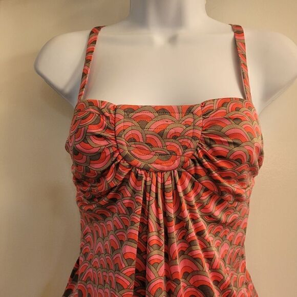 Trina Turk tank top 100% silk Size L - Picture 2 of 5